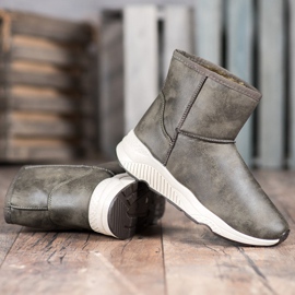 SHELOVET Bekväma snöskor mångfärgad grön 2