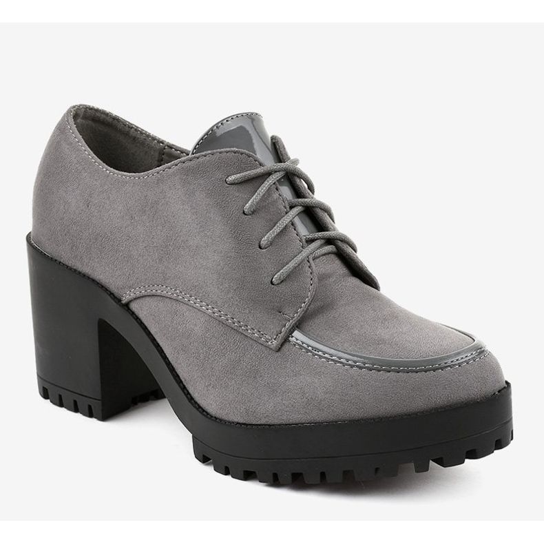 Grå stövlar på stolpen massiv HQ651 1