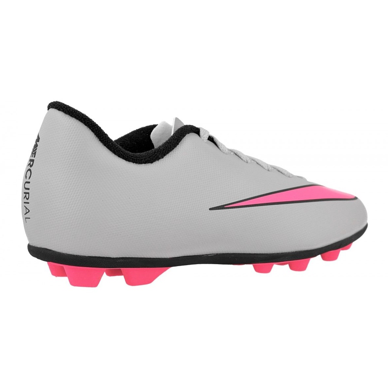 Nike Mercurial Vortex Ii FG-R Jr 651642-060 fotbollsskor grå vit 2