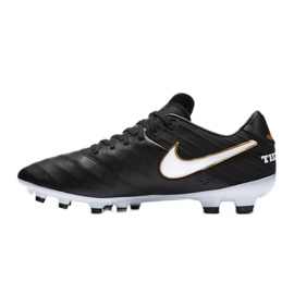 Nike Tiempo Mystic V Fg fotbollsskor svart svart 2