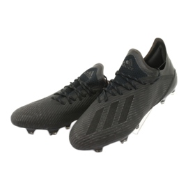 Adidas X 19.1 Fg M F35314 fotbollsskor svart 3