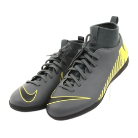 Inomhusskor Nike Mercurial Superfly X 6 Club Ic Jr AH7346-070 grå 3