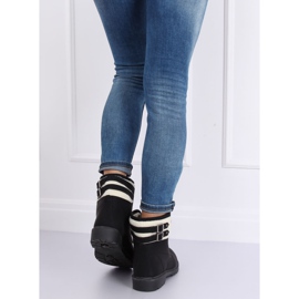 Kvinnors svarta isolerade träskor 1120-PA Svart 2