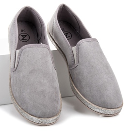 Mckeylor Mocka Espadrilles Slip On grå 2
