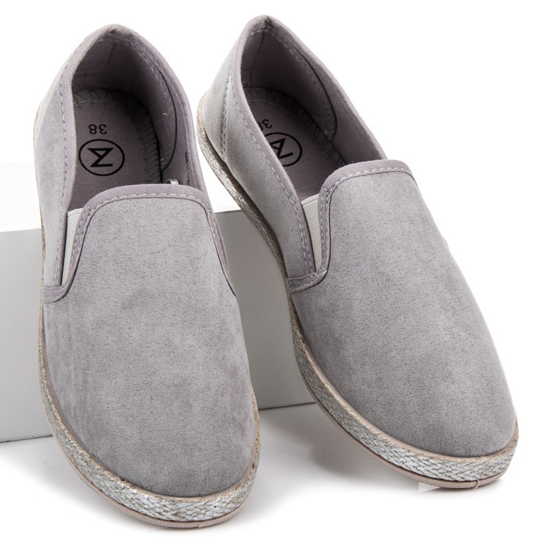Mckeylor Mocka Espadrilles Slip On grå 2