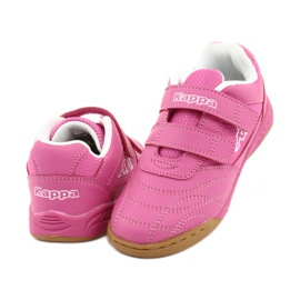 Kappa Kickoff Oc Jr260695K 2210 skor vit rosa 3