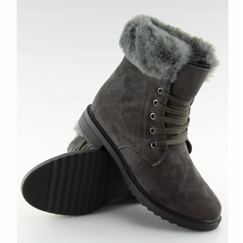 Gråisolerade stövlar MP-37 Grå 2