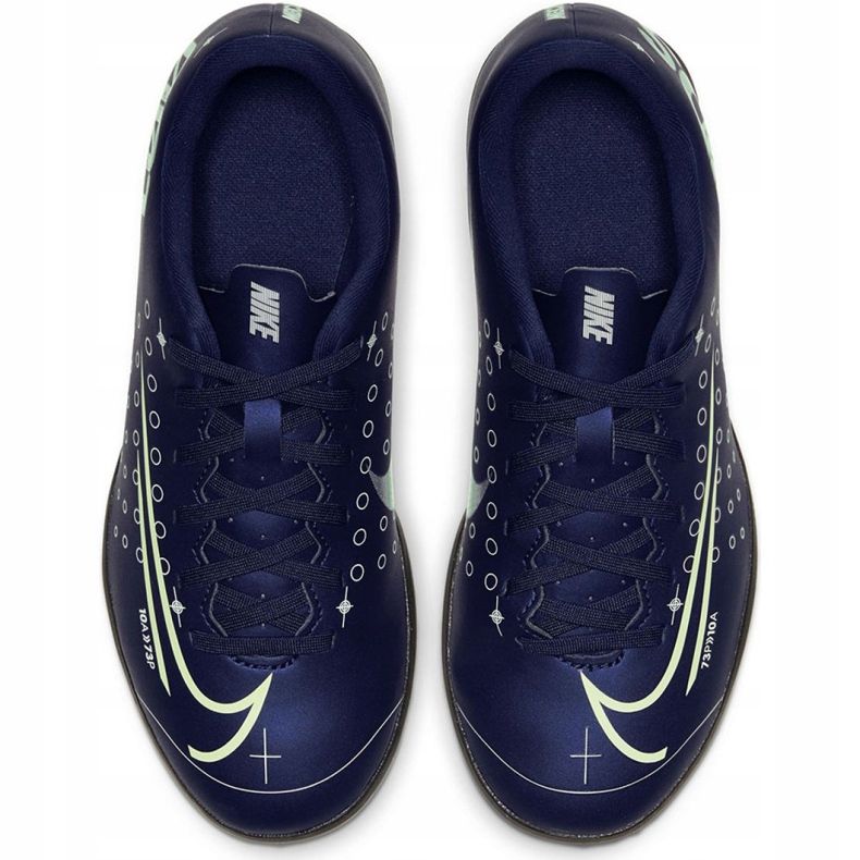 Nike Mercurial Vapor 13 Club Mds Tf Jr CJ1179-401 fotbollsskor mångfärgad marinblå 1