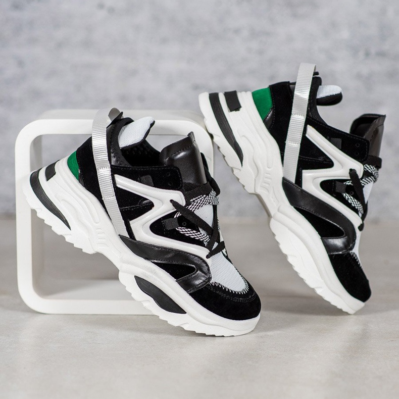 Trendiga VICES -sneakers vit svart mångfärgad 1