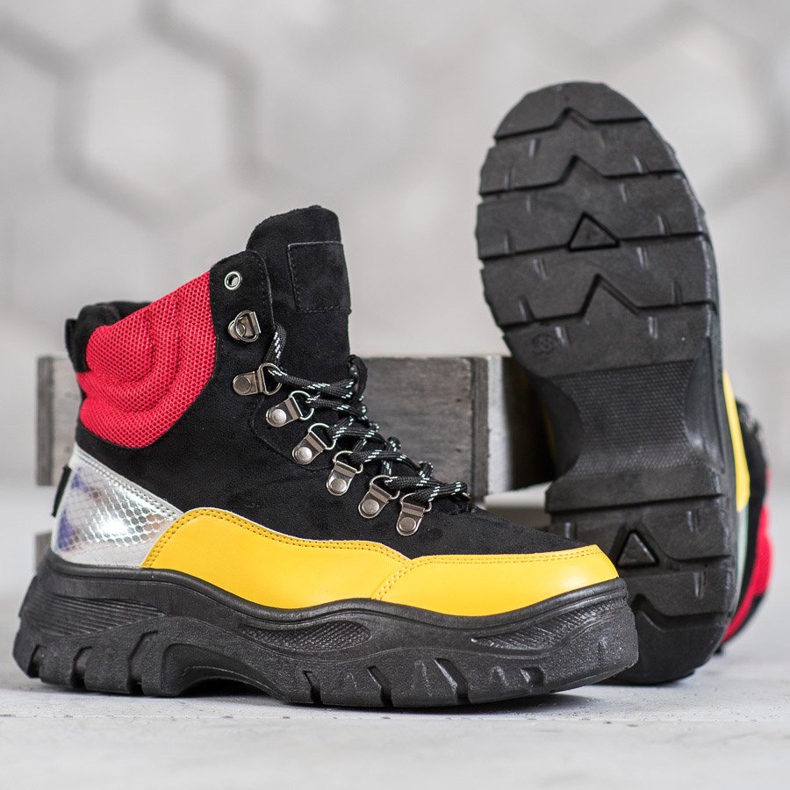 Snöriga VICES-stövlar mångfärgad 1