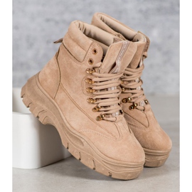 Stövlar På VICES -plattformen brun 1