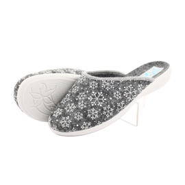 Adanex tofflor för snöflinga 24215 vit grå 4