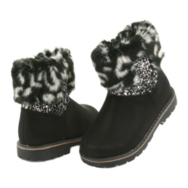 American Club Svarta amerikanska GC45 tjejstövlar grå 3