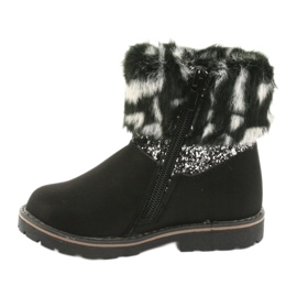 American Club Svarta amerikanska GC45 tjejstövlar grå 2