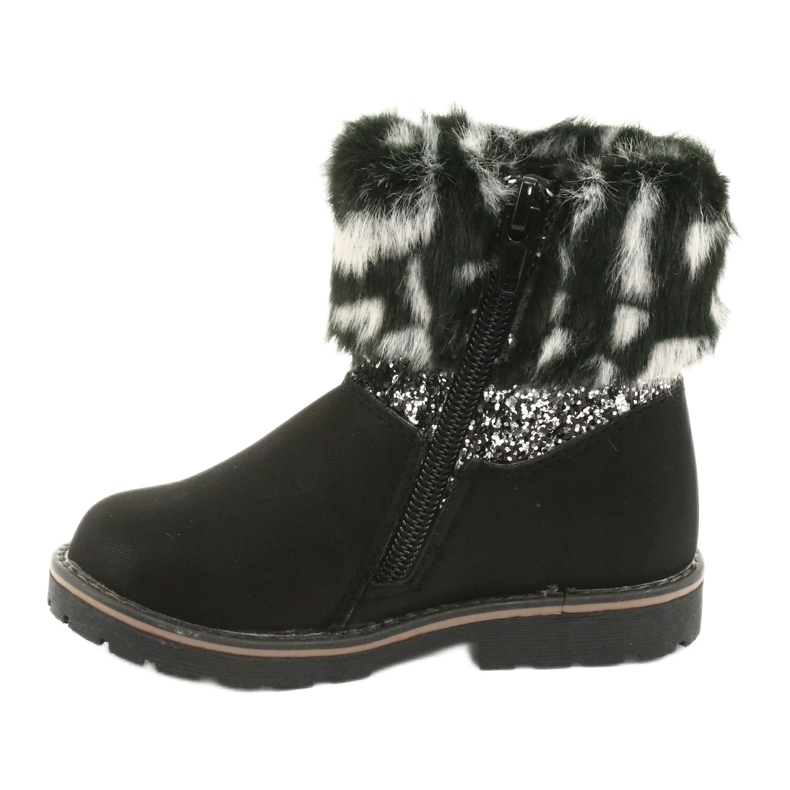 American Club Svarta amerikanska GC45 tjejstövlar grå 2