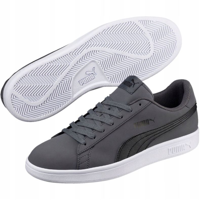 Skor Puma Smash v2 Buck M 365160 08 grå 2