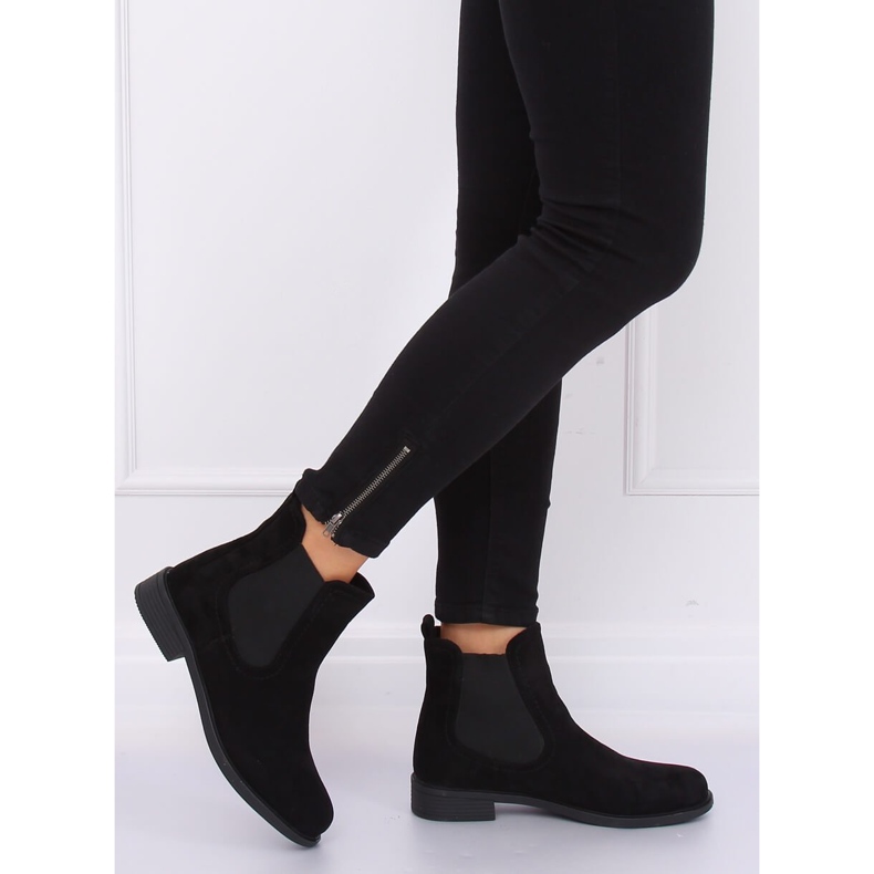 Svarta Jodhpur-stövlar B-6856 Svart 2