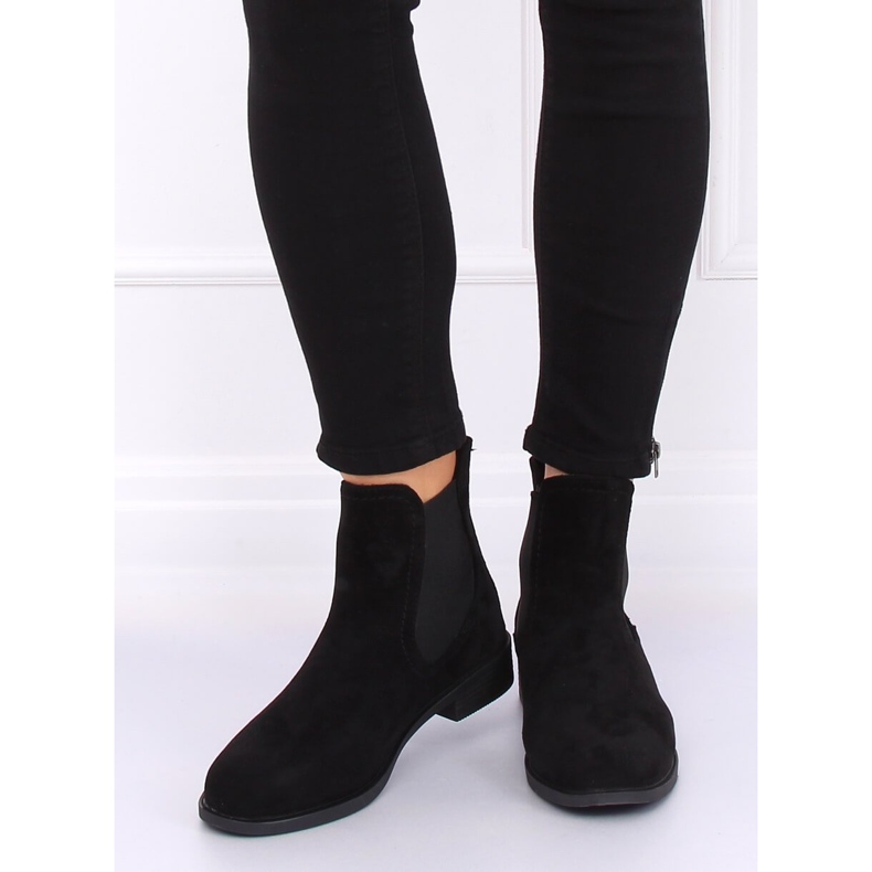 Svarta Jodhpur-stövlar B-6856 Svart 1