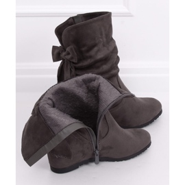 Grå kängor H8120 Gris 2