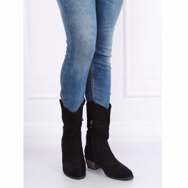 Svarta CM-9M1-1 Svarta cowboystövlar 1