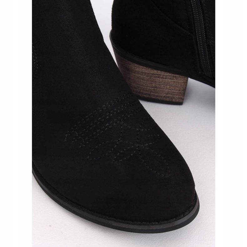 Svarta CM-9M1-1 Svarta cowboystövlar 2