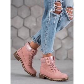 Super Me Knutna fällare rosa 1