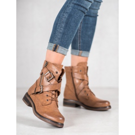 SHELOVET Trendiga arbetare brun 1