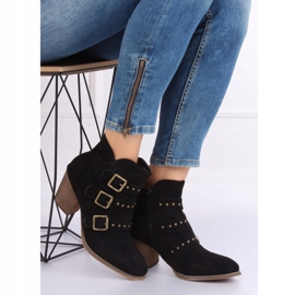 Svarta cowboystövlar L88-162 Svart 1