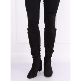 Svarta höga klackar 280 Svart 2