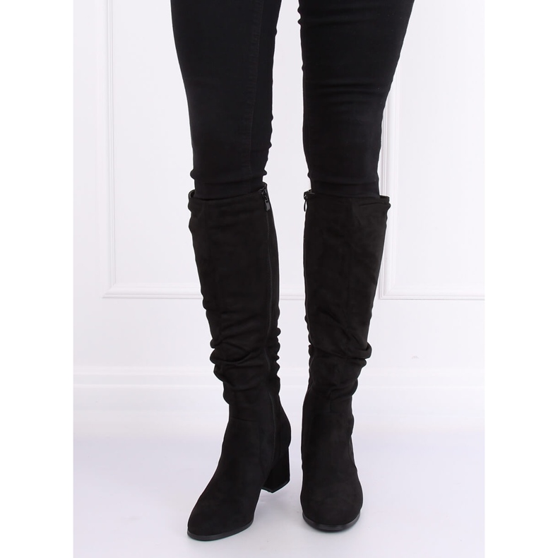 Svarta höga klackar 280 Svart 2