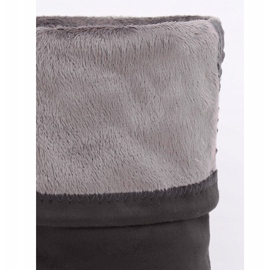 Gråa platta stövlar 13X993-95 Mörkgrå 2
