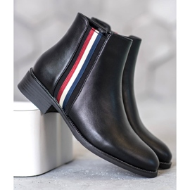 Filippo Stövlar med dekorativt bälte svart 1