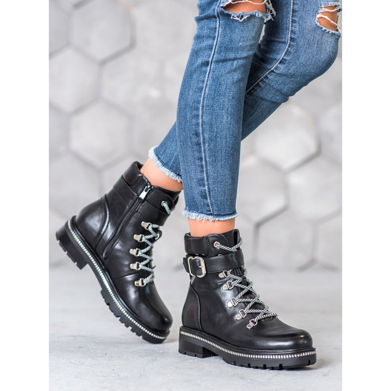 Seastar Svarta arbetare med ett spänne 2