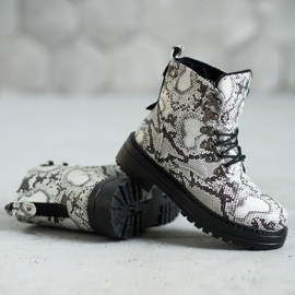 SHELOVET Snörskor vit mångfärgad 1