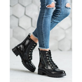 Seastar Lackerade arbetare svart 1