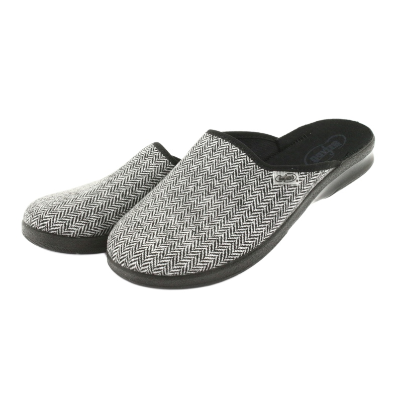 Befado herrskor pu 548M023 svart grå 3