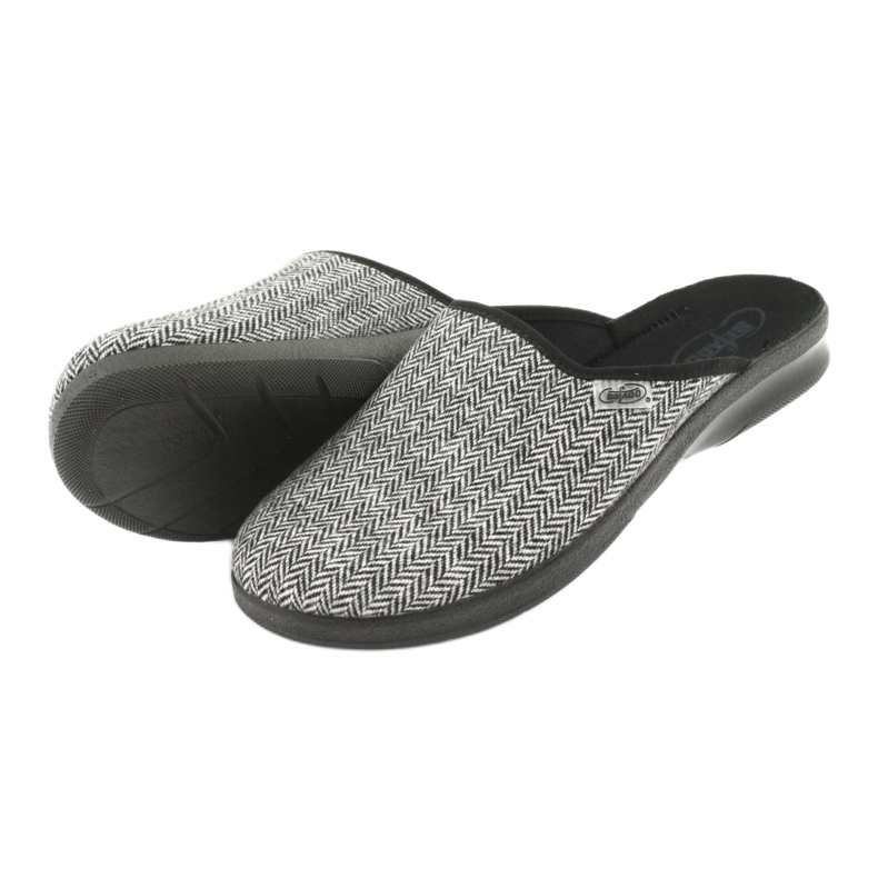 Befado herrskor pu 548M023 svart grå 4