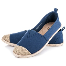 Mckeylor Espadrillos ballerinor blå 1