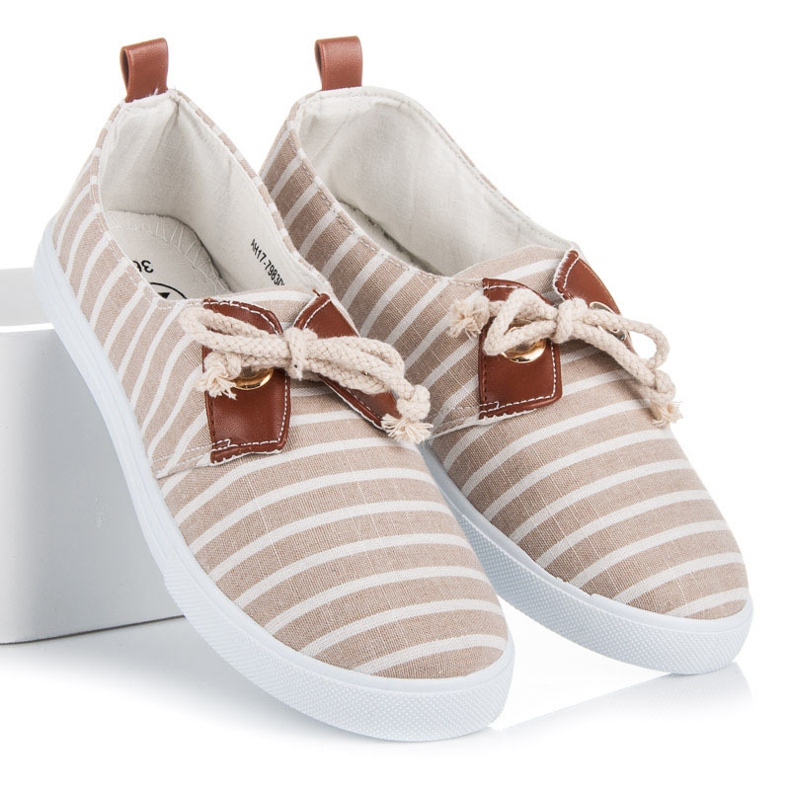 Mckeylor Ribbade sneakers brun 1