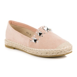 Coura Puder Espadrilles rosa 2