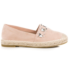Coura Puder Espadrilles rosa 1