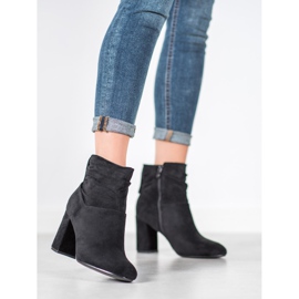 SHELOVET Klassiska högklackade stövlar svart 2