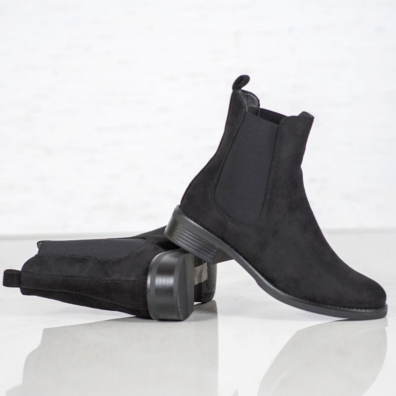 SDS Mocka Chelsea stövlar svart 2