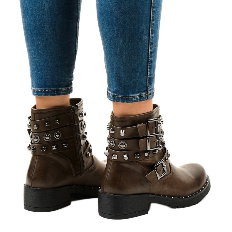 Bruna isolerade stövlar 77-8 grön 2