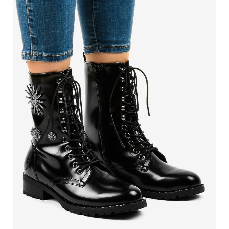 Svarta SA8023 arbetsskor 1