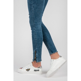 Seastar Army sneakers med lappar vit 1