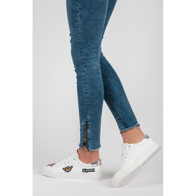 Seastar Army sneakers med lappar vit 1