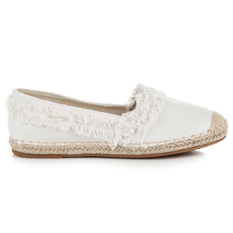 Vices Vita Espadrillos Med Fransar 2
