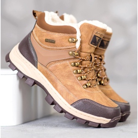 Arrigo Bello Snöriga vinterstövlar brun 1