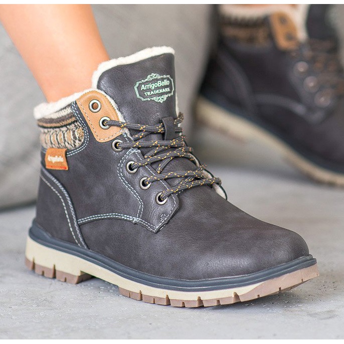 Arrigo Bello Snörskor grå 1